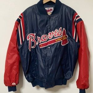 Braves baseball jacket. Sports Authentic